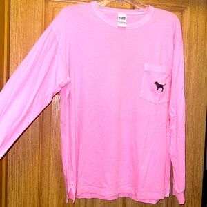 Victoria’s Secret PINK, Long sleeve, Pink, Size L
